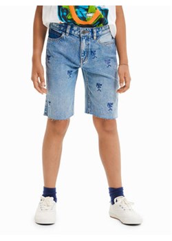 Desigual Szorty jeansowe 23SBDD01 Niebieski Regular Fit ze sklepu MODIVO w kategorii Spodenki chłopięce - zdjęcie 168613145