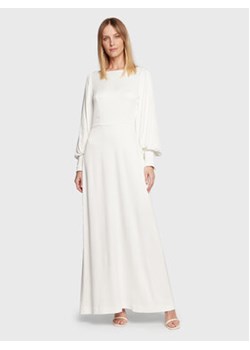 IVY OAK Sukienka wieczorowa Manna IO1123S7553 Biały Regular Fit ze sklepu MODIVO w kategorii Sukienki - zdjęcie 168613156