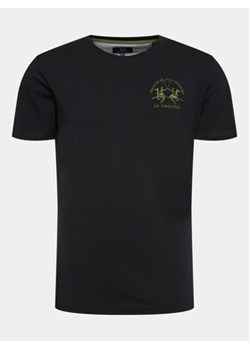 La Martina T-Shirt WMR004 JS206 Czarny Regular Fit ze sklepu MODIVO w kategorii T-shirty męskie - zdjęcie 168613777