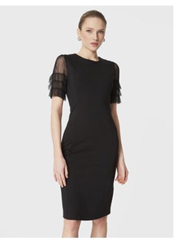 TWINSET Sukienka codzienna 231TP2050 Czarny Slim Fit ze sklepu MODIVO w kategorii Sukienki - zdjęcie 168613945