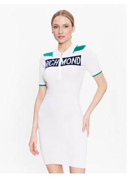 John Richmond Sukienka codzienna UWP23129VE Biały Modern Fit ze sklepu MODIVO w kategorii Sukienki - zdjęcie 168613978