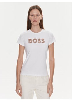 Boss T-Shirt Eventsa4 50508498 Beżowy Regular Fit ze sklepu MODIVO w kategorii Bluzki damskie - zdjęcie 168614159