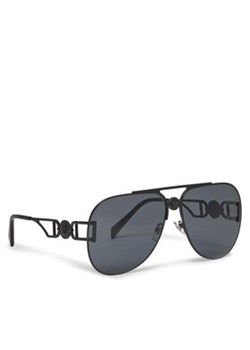 Versace Okulary przeciwsłoneczne 0VE2255 Czarny ze sklepu MODIVO w kategorii Okulary przeciwsłoneczne damskie - zdjęcie 168614559