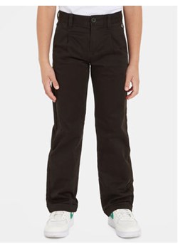 Calvin Klein Jeans Spodnie materiałowe Ceremony IB0IB01811 Czarny Straight Fit ze sklepu MODIVO w kategorii Spodnie chłopięce - zdjęcie 168615168