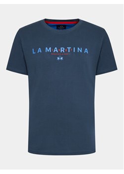 La Martina T-Shirt WMR005 JS206 Granatowy Regular Fit ze sklepu MODIVO w kategorii T-shirty męskie - zdjęcie 168615378