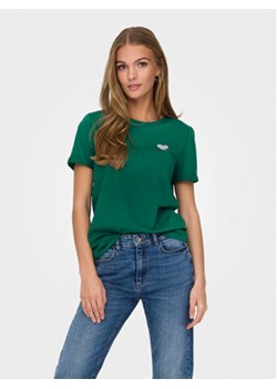 ONLY T-Shirt Kita 15244714 Zielony Regular Fit ze sklepu MODIVO w kategorii Bluzki damskie - zdjęcie 168615419