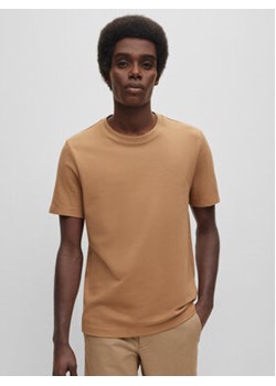 Boss T-Shirt Tiburt 240 50452680 Beżowy Regular Fit ze sklepu MODIVO w kategorii T-shirty męskie - zdjęcie 168615488