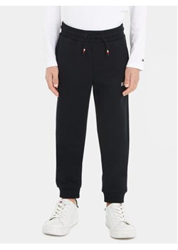 Tommy Hilfiger Spodnie dresowe KB0KB08475 M Granatowy Regular Fit ze sklepu MODIVO w kategorii Spodnie chłopięce - zdjęcie 168615988