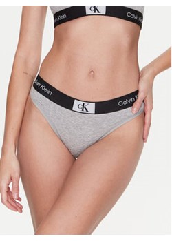 Calvin Klein Underwear Figi klasyczne Modern 000QF7222E Szary ze sklepu MODIVO w kategorii Majtki damskie - zdjęcie 168615998