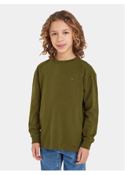 Tommy Hilfiger Bluzka Essential KB0KB08576 Zielony Regular Fit ze sklepu MODIVO w kategorii T-shirty chłopięce - zdjęcie 168616288