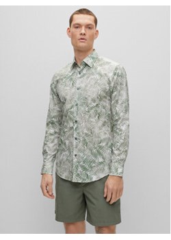 Boss Koszula H-Hank-Kent-C1-214 50490034 Zielony Slim Fit ze sklepu MODIVO w kategorii Koszule męskie - zdjęcie 168616317