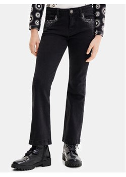 Desigual Jeansy 23WGDD06 Czarny Regular Fit ze sklepu MODIVO w kategorii Spodnie dziewczęce - zdjęcie 168616327
