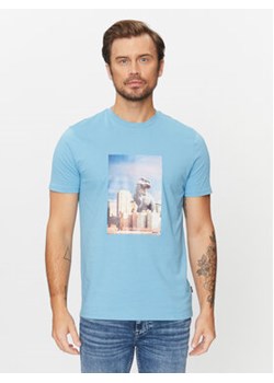 Boss T-Shirt Tefragile 50503535 Niebieski Regular Fit ze sklepu MODIVO w kategorii T-shirty męskie - zdjęcie 168616339