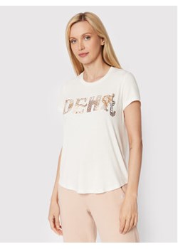 Deha T-Shirt B74492 Beżowy Regular Fit ze sklepu MODIVO w kategorii Bluzki damskie - zdjęcie 168616528