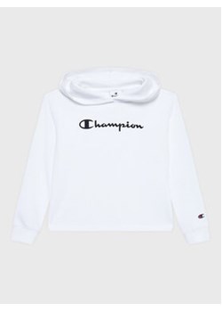 Champion Bluza 404601 Biały Custom Fit ze sklepu MODIVO w kategorii Bluzy dziewczęce - zdjęcie 168616629