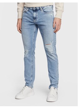 Calvin Klein Jeans Jeansy J30J322808 Niebieski Slim Fit ze sklepu MODIVO w kategorii Jeansy męskie - zdjęcie 168617007