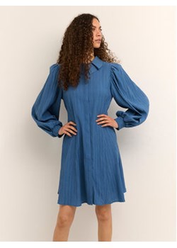 Karen by Simonsen Sukienka koszulowa FrostyKB 10104237 Niebieski A-Line Fit ze sklepu MODIVO w kategorii Sukienki - zdjęcie 168617317