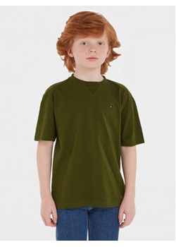 Tommy Hilfiger T-Shirt Essential KB0KB08575 M Zielony Regular Fit ze sklepu MODIVO w kategorii T-shirty chłopięce - zdjęcie 168617336
