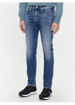 Calvin Klein Jeans Jeansy Skinny J30J324184 Granatowy Skinny Fit ze sklepu MODIVO w kategorii Jeansy męskie - zdjęcie 168617746