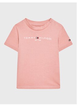 Tommy Hilfiger T-Shirt Essential KN0KN01293 Różowy Regular Fit ze sklepu MODIVO w kategorii Koszulki niemowlęce - zdjęcie 168618035
