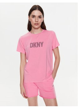 DKNY Sport T-Shirt DP2T6749 Różowy Classic Fit ze sklepu MODIVO w kategorii Bluzki damskie - zdjęcie 168618869