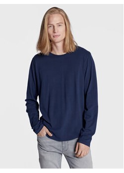Blend Longsleeve 20714265 Granatowy Regular Fit ze sklepu MODIVO w kategorii T-shirty męskie - zdjęcie 168618945