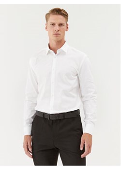 Hugo Koszula 50494513 Biały Slim Fit ze sklepu MODIVO w kategorii Koszule męskie - zdjęcie 168619287