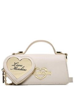 LOVE MOSCHINO Torebka JC4084PP1HLD0110 Beżowy ze sklepu MODIVO w kategorii Listonoszki - zdjęcie 168620036