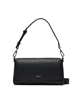 Calvin Klein Torebka Ck Must Shoulder Bag_Epi Mono K60K611360 Czarny ze sklepu MODIVO w kategorii Listonoszki - zdjęcie 168620055