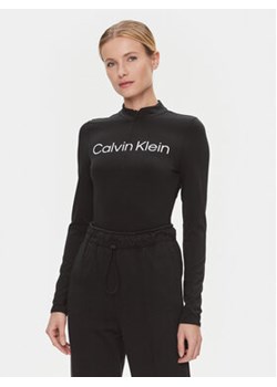 Calvin Klein Performance Koszulka techniczna 00GWF3K245 Czarny Slim Fit ze sklepu MODIVO w kategorii Bluzki damskie - zdjęcie 168620385