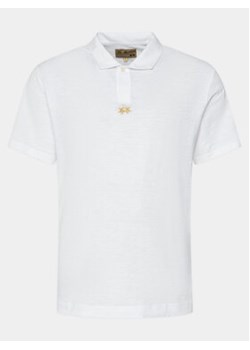 La Martina Polo CCMP05 JS259 Biały Regular Fit ze sklepu MODIVO w kategorii T-shirty męskie - zdjęcie 168620428