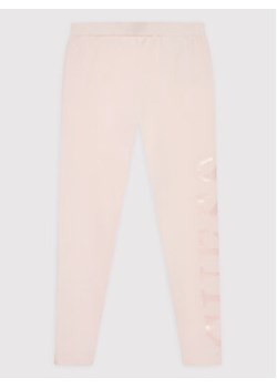 Guess Legginsy J2YB01 J1313 Różowy Slim Fit ze sklepu MODIVO w kategorii Spodnie dziewczęce - zdjęcie 168620499