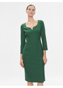 Boss Sukienka koktajlowa Dihera1 50502930 Zielony Slim Fit ze sklepu MODIVO w kategorii Sukienki - zdjęcie 168620677