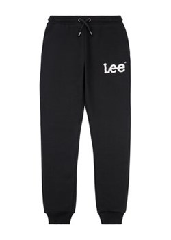 Lee Spodnie dresowe Wobbly Graphic LEE0011 Czarny Regular Fit ze sklepu MODIVO w kategorii Spodnie chłopięce - zdjęcie 168621116