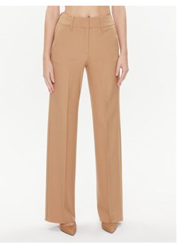 Marella Spodnie materiałowe Siluro 2331360936200 Brązowy Regular Fit ze sklepu MODIVO w kategorii Spodnie damskie - zdjęcie 168621328