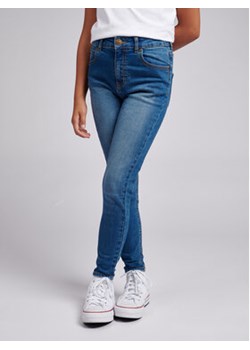 Lee Jeansy Scarlett High Waist LEG5005 Niebieski ze sklepu MODIVO w kategorii Spodnie dziewczęce - zdjęcie 168621499