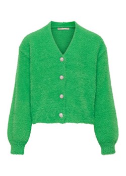 Kids ONLY Kardigan 15306451 Zielony Regular Fit ze sklepu MODIVO w kategorii Swetry dziewczęce - zdjęcie 168621689
