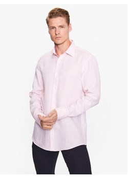 Boss Koszula 50490234 Różowy Slim Fit ze sklepu MODIVO w kategorii Koszule męskie - zdjęcie 168621829
