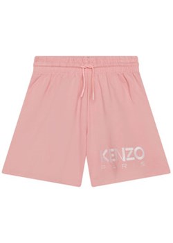Kenzo Kids Szorty materiałowe K14253 S Różowy Regular Fit ze sklepu MODIVO w kategorii Spodenki dziewczęce - zdjęcie 168622078