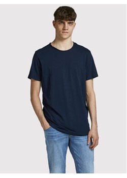 Jack&Jones T-Shirt Basher 12182498 Granatowy Regular Fit ze sklepu MODIVO w kategorii T-shirty męskie - zdjęcie 168622647