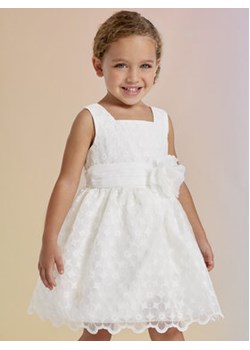Abel & Lula Sukienka elegancka 5044 Biały Regular Fit ze sklepu MODIVO w kategorii Sukienki dziewczęce - zdjęcie 168622746