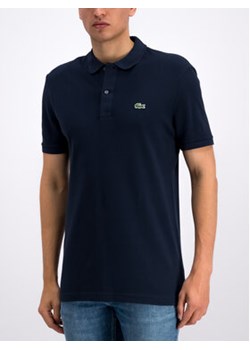 Lacoste Polo PH4012 Granatowy Slim Fit ze sklepu MODIVO w kategorii T-shirty męskie - zdjęcie 168623058