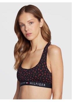 Tommy Hilfiger Biustonosz top Unlined Print UW0UW03868 Granatowy ze sklepu MODIVO w kategorii Biustonosze - zdjęcie 168623515