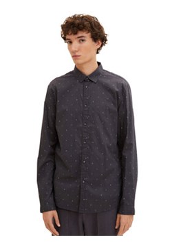 Tom Tailor Denim Koszula 1032370 Szary Regular Fit ze sklepu MODIVO w kategorii Koszule męskie - zdjęcie 168623578