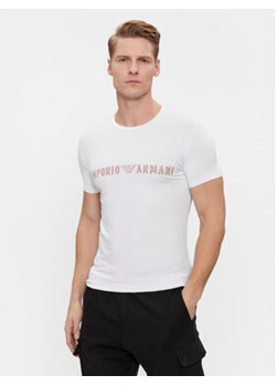 Emporio Armani Underwear T-Shirt 111035 4R516 00010 Biały Regular Fit ze sklepu MODIVO w kategorii T-shirty męskie - zdjęcie 168623938