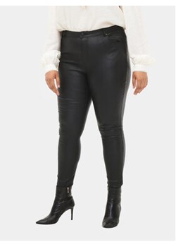 Zizzi Spodnie materiałowe M20125A Czarny Super Slim Fit ze sklepu MODIVO w kategorii Spodnie damskie - zdjęcie 168624468