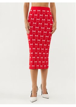 Pinko Spódnica ołówkowa 100211 A0IS Czerwony Slim Fit ze sklepu MODIVO w kategorii Spódnice - zdjęcie 168624577