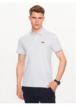 Guess Polo Nolan M3YP66 KBL51 Szary Slim Fit ze sklepu MODIVO w kategorii T-shirty męskie - zdjęcie 168624968