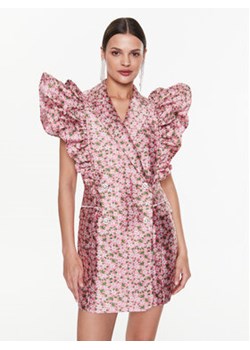 Custommade Sukienka koktajlowa Kobane 999442401 Różowy Regular Fit ze sklepu MODIVO w kategorii Sukienki - zdjęcie 168625686
