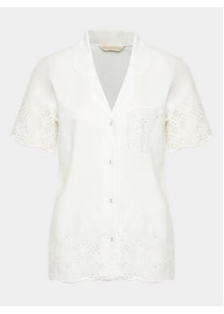 Cyberjammies Koszulka piżamowa Saskia CY9646 Biały Regular Fit ze sklepu MODIVO w kategorii Piżamy damskie - zdjęcie 168625716
